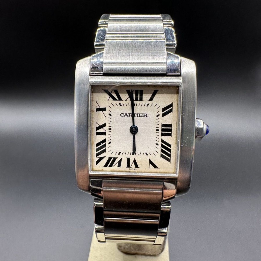 Relojeria Del Paramo Vintage Joyas | Cartier Tank Francaise Mediano